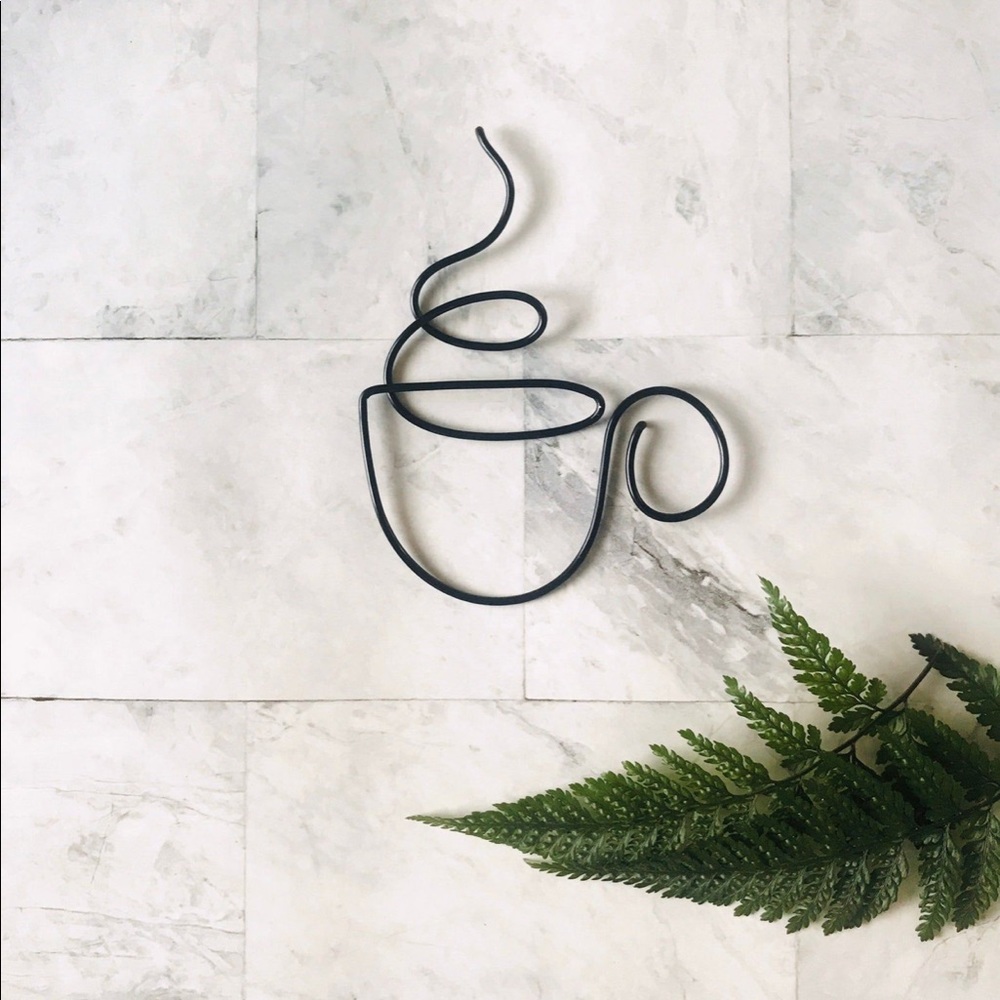 ADJUSTABLE COFFEE WIRE ART